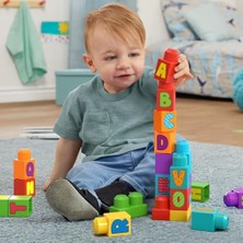 Mega Bloks Alfabeli Blok Çantası Çocuklar Için Mega Bloks Alfabeli Blok Çantası (30 Parçalı) ve Yeniden Kullanılabilen Saklama Çantası HRR60