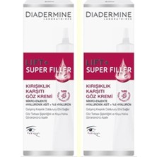 Diadermine Lift + Super Filler Kırışıklık Karşıtı Göz Kremi 15 ml Standart Özellikli
