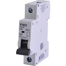 10VTB-1C63 Otomatik Sigorta 10KA C Tipi 1 Kutup 63A