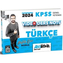 2024 Kpss Genel Yetenek Türkçe Video Ders Notu