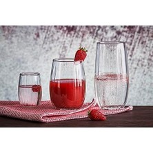 Linka Su Bardağı, Sade, 380 Ml, 6 Parça