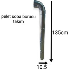 Sobacıoğlu Pelet Soba borusu takım