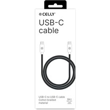 Usb-C To Usb-C 1.5m Şarj Kablosu