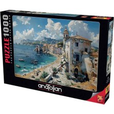 Puzzle - Sahil Kasabası / 1000 Parça Puzzle, #1181
