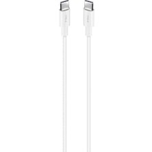 Usb-C - Usb-C 200CM 60W Pd/qc Hızlı Şarj/data Kablosu Beyaz