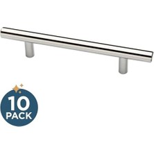 P35304K-SS-B 4" (102MM) Çubuk Çekme Kolu, Paslanmaz Çelik, 10 Adet