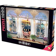 Puzzle - Paris Teras Manzarası / 1000 Parça, #1091