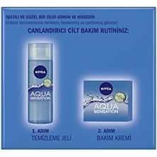 Nıvea Aqua Sensation Canlandırıcı Yüz Bakım Kremi 50ML Salatalık Özü ile Dolgun Cilt İçin Nemlendirici
