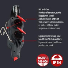 Profesyonel Serisi Power-Block Serisi 4 Soketli 230V/16A IP54 Dış Mekana Uygun LED Göstergeli Fiş Ucu (Kablosuz) Fiş