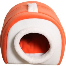 Feyza Design Yıkanabilir Taşınabilir Kedi Yatağı Yuvası, Rahat ve Şık Tasarım