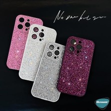 16 Pro Max Kılıf Bling Rhinestones Siyah [ 16 Pro Max ile Uyumlu Kılıf - Siyah]