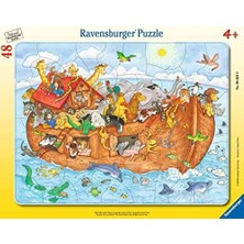 48 Parça Büyük Çerçeveli Nuhun Gemisi Puzzle