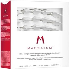 Bioderma Matricium Tüm Ciltlerin Kullanımına Uygun Cilt Yenilenmesine Yardımcı Antioksidan Etkili Bakım Kapsülü 30 x 1 ml