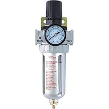 T 18612 Şartlandırıcı, Filtre + Regülatör, 1/2 Npt