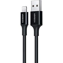 Lightning 2.4A Data ve Şarj Kablosu Siyah 2 Metre