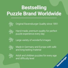164462 500 Parça Puzzle Çiçek Yansıma, Çok Renkli