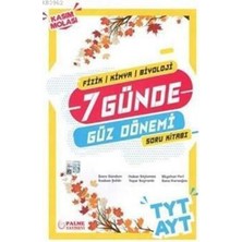 Palme Yayınları Tyt Ayt Fizik Kimya Biyoloji 7 Günde Güz Dönemi Kasım Molası Soru Kitabı Palme (Kapak Değişebilir)