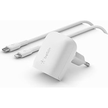 Usb-C Power Delivery Usb-C/lightning Kablolu Hızlı Şarj Cihazı, Pd 3.1 Pps, 14, Pro, Max, Plus, Ipad, Galaxy, ve Diğer Cihazlar, 20W - Beyaz, WCA006VF1MWH-B5,20-W Için Sertifikalı
