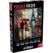 Puzzle - Pariste Aşk / 1000 Parça Puzzle, #1189