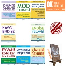 İçimdeki Rehber - 10 Günde Özgüven - Özgüveni Keşfedin - Mod Terapisi - Kaygı ve Endişe - 8 Kitap Set