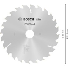 Professional Daire Testere Bıçağı, Gri, 210X30X2.8 Mm, 24, 1 Adet