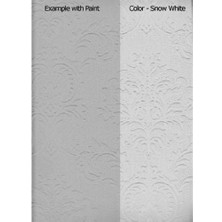 429-6705 Paintable Solutions Iii Damask Paintable Wallpaper, 50CM