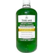 Sanatsal Boya ve Fırça Temizleyici 1000 ml - Yağlı ve Akrilik Boya Temizleyici - Brush Cleaner