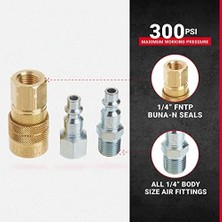 S-210 1/10,2 cm Npt M Style Kavrama ve Fiş-Set – 12 Adet