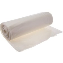 P1025 Polietilen Kaplama, 10' x 25' x 4 Mil, Şeffaf Poli Rulo 10 25 Ft CLEAR-881207