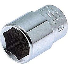 1110060017 17 mm 3/8" Altı Köşe Lokma Anahtar, Krom, 17 mm
