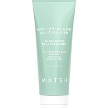 Matsu Professional Marine Algae, Sebum Dengeleme Günlük Yüz Temizleme Jeli, 200 ml