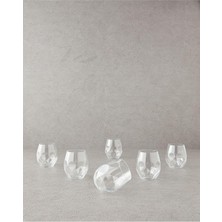 Lucienne Kristalin 6'lı Bardak 380 ml Şeffaf
