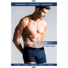 Softy Pamuk Erkek Boxer Lacivert – Nefes Alabilen Penye Iç Giyim Xl