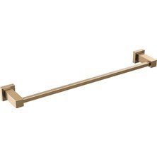 Velum 18-Inç Tek Havlu Çubuğu, Altın Banyo Havluluğu, Duvara Monte Havluluk, Havlu Askısı, Şampanya Bronz IAO20818-CZ