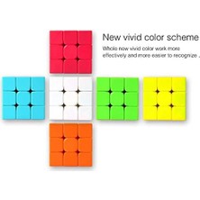 Cube Rubik Zeka Sabır Küpü Neon Renkler 3 x 3 x 3