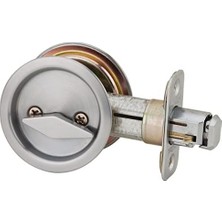 335 26D Rnd Pckt Dr Lck Yuvarlak Yatak/banyo Cep Kapı Kilidi Krom