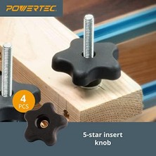 71173 Düzenek ve Sabitleme T-Track Donanım Kiti, Düğmeli ve 1/4-20 Dişli, 46 Parçalı Set