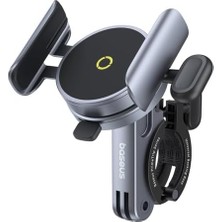 Primetrip Series Manyetik Bisiklet Telefon Tutucu, Cosmic, Siyah