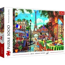 10622 Paris Sabahı 1000 Parça, Üstün Kalite, Yetişkinler ve 12 Yaş Üstü Çocuklar Için Yapboz