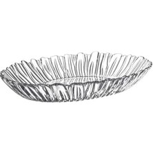 Büyük Oval Tabak 33X25 cm Orjin. Kutulu Beyazz