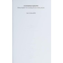 Uluslararası Ilişkilerde Stratejiyi ve Coğrafyayı Anlamak