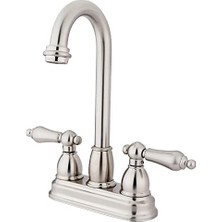 KB3498AL Restorasyon 10 cm Merkezli Bar Musluğu, Nikel