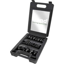 SS24 x 1/4tc Tct Frezeleme-Set, Şaft 0,635 cm (1/4 Inç) (24 Adet)