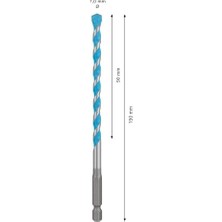 Professional 1x Expert Hex-9 Multiconstruction Delme Uçları (, Yumuşak Döşemeler, Çelik, Yumuşak Ahşap, Plastik, Ø 7,00X150 Mm, Aksesuar Döner Matkap/vidalamalar)