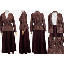 JOOQSTORE Vintage Desenli Scuba Takım