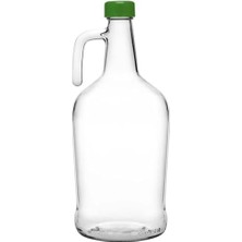 Galon Şişe 3 Litre, Plastik Kapak, Sarı 2003C Yeşil 2307C