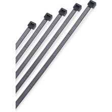 Kablo Bağı, Siyah, Plastik, 3.6X250 Mm, 100 Adet