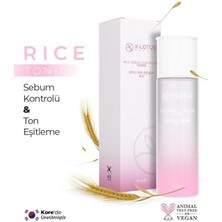 K-Lotus Beauty Sebum Kontrolü, Akne ve Komedon Karşıtı, Cilt Tonu Eşitleme Etkili Rice Sebum Kontrol Tonik 150ML