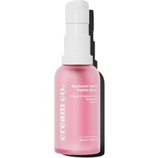 Cream Co. Hyaluronic Acid Peptide Serum 30 ml Aydınlatıcı Canlandırıcı Nemlendirici Etkili Tüm Cilt Tipleri İçin