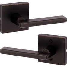97200-864 Geçiş Kolu Salon ve Dolap Kapıları Için Mikroban, Kare Gül, Venedik Bronz, 2 Kulp